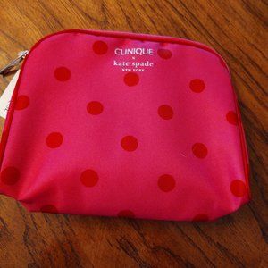 ** Pick 3 for $30 ** Clinique Cosmetics Bag x Kate Spade